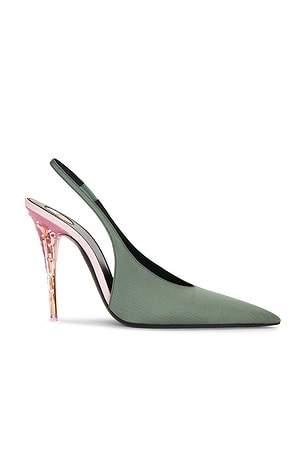 ALAÏA Sculpture Mule Sandal in Noir | FWRD