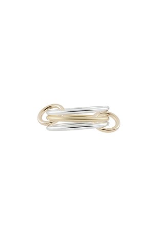 Spinelli Kilcollin Solarium Sy Ring in Metallic Gold