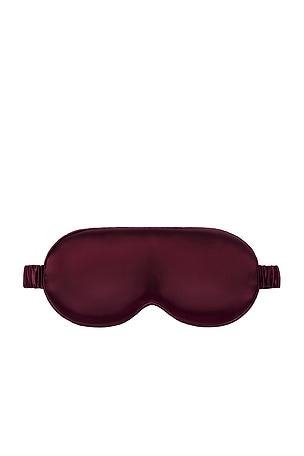 slip Pure Silk Contour Sleep Mask in Burgundy