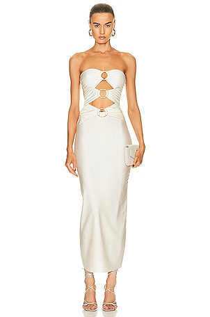 Shani Shemer Lily Maxi Dress in Cream