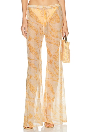 Shani Shemer Calia Pant in Yellow