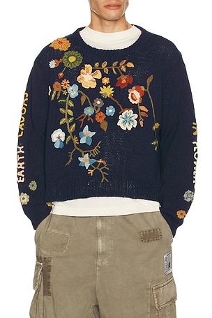 Story mfg. Piper Jumper Knit in Navy