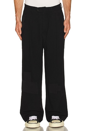 Story mfg. Patchwork Fenn Trousers in Black