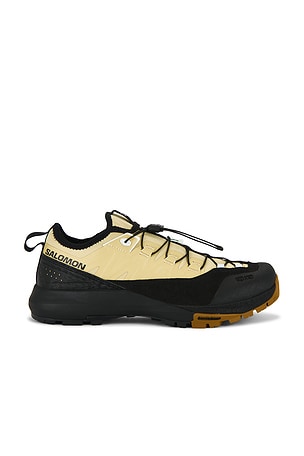 Salomon Alpinway Advanced Sneaker In Pale Olive Green, Black, & Ice Flow in Green