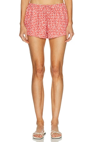 Solid & Striped The Remi Short in Red