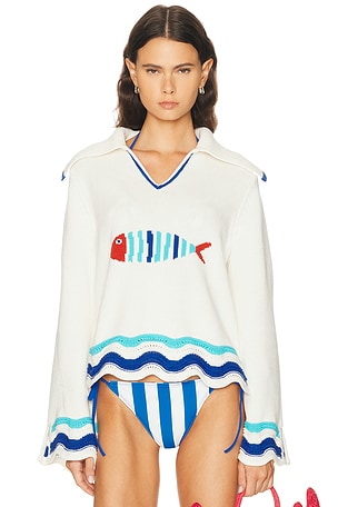 Solid & Striped The Jack Sweater in Multi