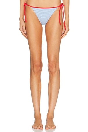 Solid & Striped The Iris Bikini Bottom in Blue