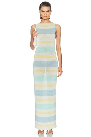 SEROYA Jasmine Knit Dress in Cream