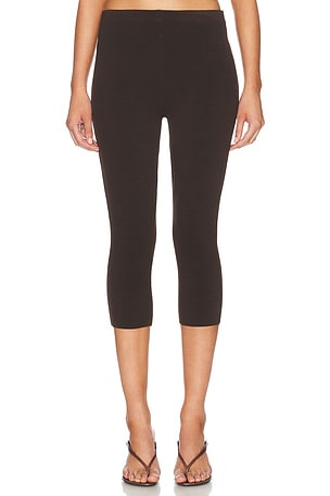 SEROYA Petra Capri Pant in Brown