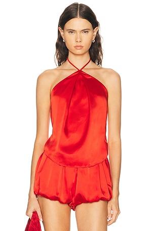 SEROYA Beckham Tank in Red