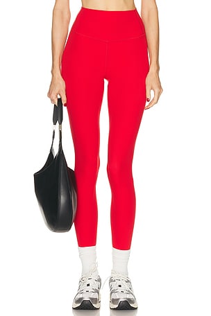 Splits59 Airweight High Waist 28 Legging in Red