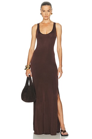 SRG Octayvia Knit Gown in Chocolate