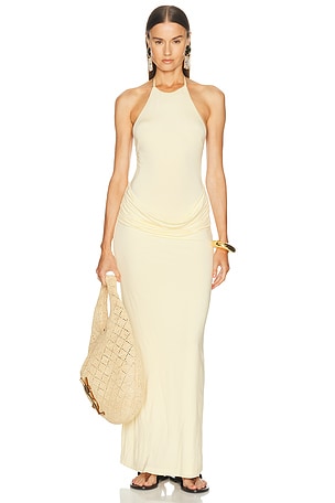 SRG Bernice Maxi Dress in Yellow