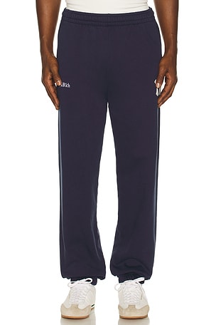 Sporty & Rich Heritage Yankees Serif Sweatpant in Navy
