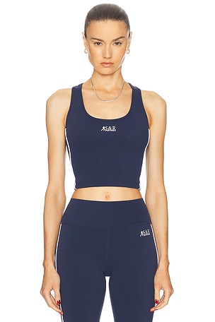 お歳暮 時期 Stella by adidas McCartney Black in Top Crop Zipped Two-Tone トップス