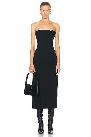 Staud Beekman Dress in Black