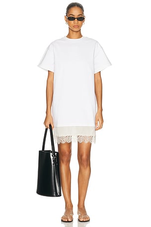 Staud Grier Dress in Ivory