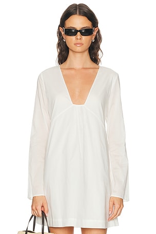 Staud Vivi Dress in Ivory
