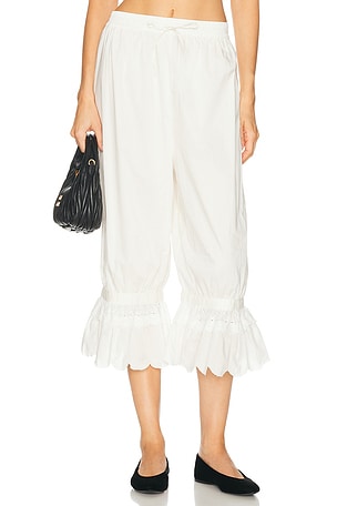 Staud Renzo Pant in Ivory