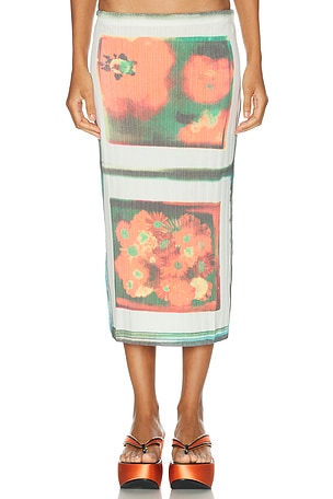 Staud Noemi Skirt in White