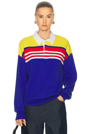 Staud Sail Top in Royal,Yellow