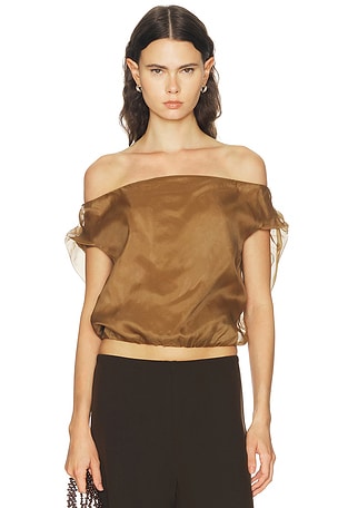 Jean Paul Gaultier トップ - Orange, Blue, & Brown | FWRD