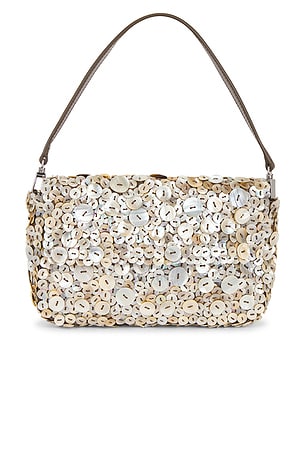 Staud Timmy Convertible Shoulder Bag in Ivory