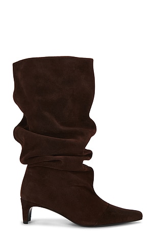 Staud Wally Slouch Boot in Brown