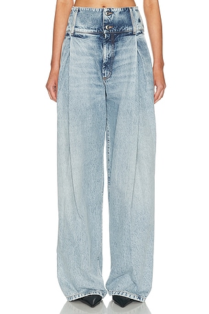 Sportmax Albatro Wide Leg in Blue