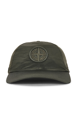 Stone Island Baseball Cap in Green