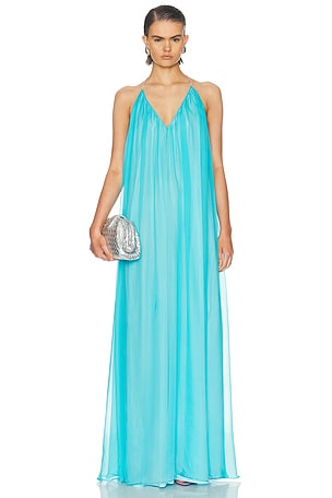 SEV Voile Dress in Teal