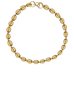 Simuero Bahia Choker Necklace in Metallic Gold