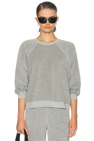 Suzie Kondi Samos Terry Sweatshirt in Grey