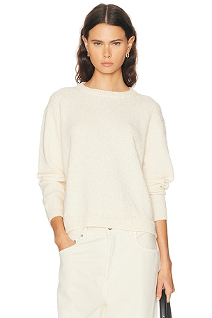 Suzie Kondi Kismet Crewneck Sweater in Cream