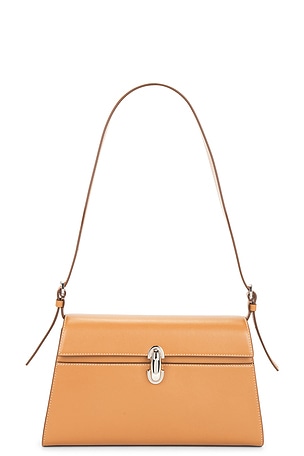 Savette Symmetry Shoulder Bag in Tan