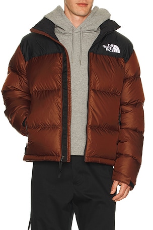 The North Face 1996 Retro Nuptse Jacket in Brown