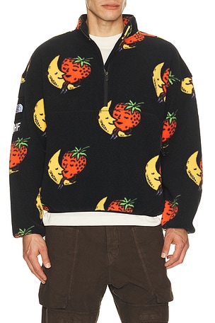 The North Face x Sky High Farm Fleece 1/2 Zip in Black
