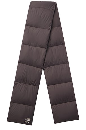 The North Face x SKIMS Nuptse Scarf in Brown