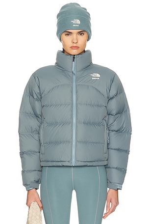 The North Face x SKIMS 2000 Retro Shrunken Nuptse Jacket in Teal