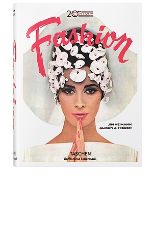 TASCHEN 20th-Century Fashion. 100 Years Of Apparel Ads in White,Red