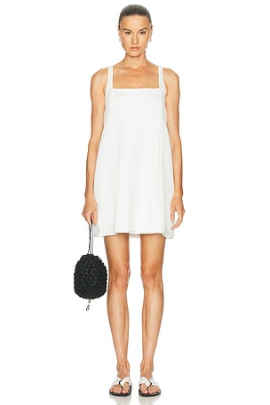 THE PARK Andy Mini Dress in White
