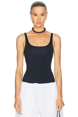 THE PARK Lisa Bodysuit in Navy