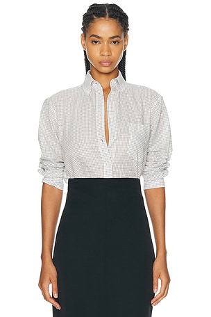 The Row Chiara Top in Black | FWRD