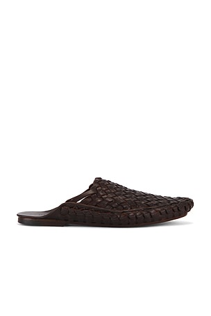 The Row Ella Kitten Mule in Black | FWRD