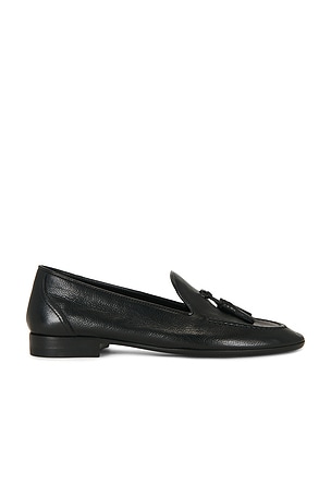 The Row Canal Loafers in Black | FWRD