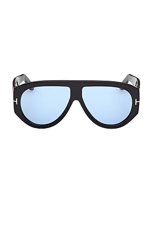 TOM FORD Bronson Acetate Sunglasses in Black