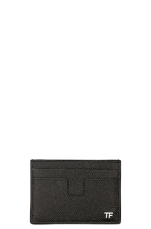 TOM FORD Money Clip Cardholder in Black