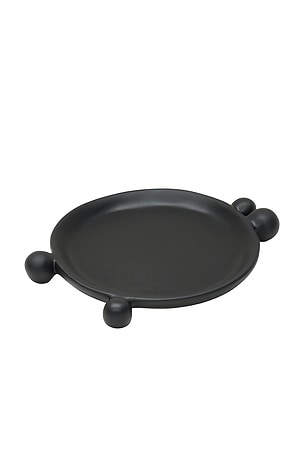 Tina Frey Designs Bubble Platter in Black