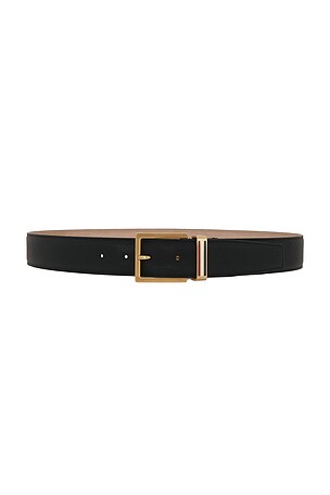 Thom Browne Metal Loop Belt in Black