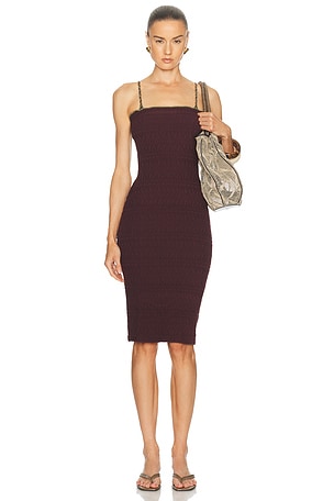 Tropic of C Constantina 2 in 1 Skirt & Dress in Chocolate
